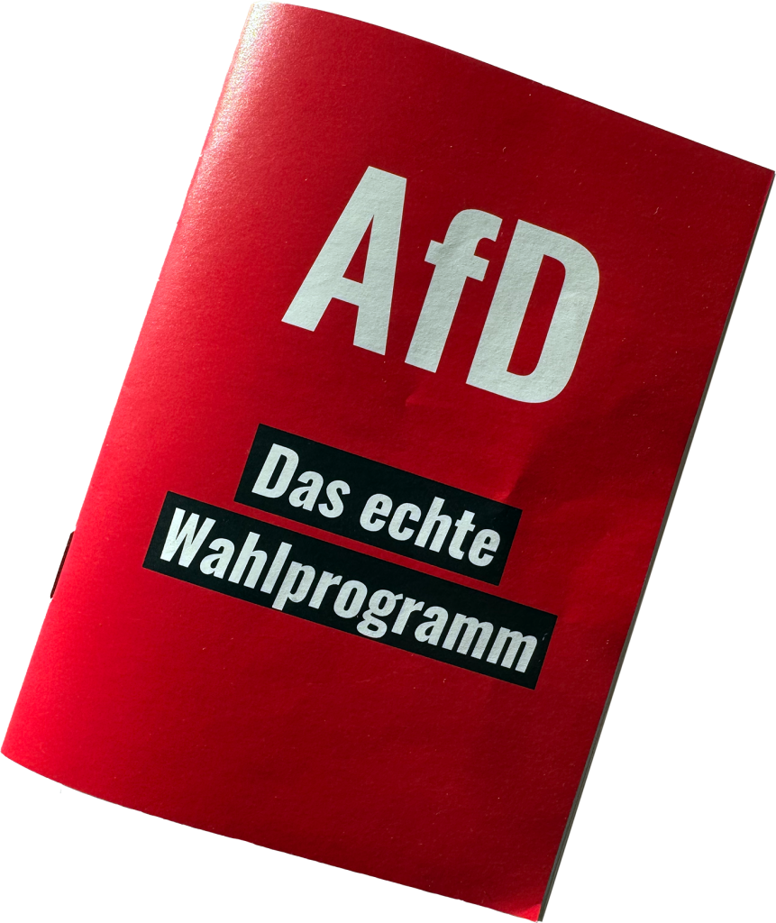 AfD - Das echte Wahlprogramm